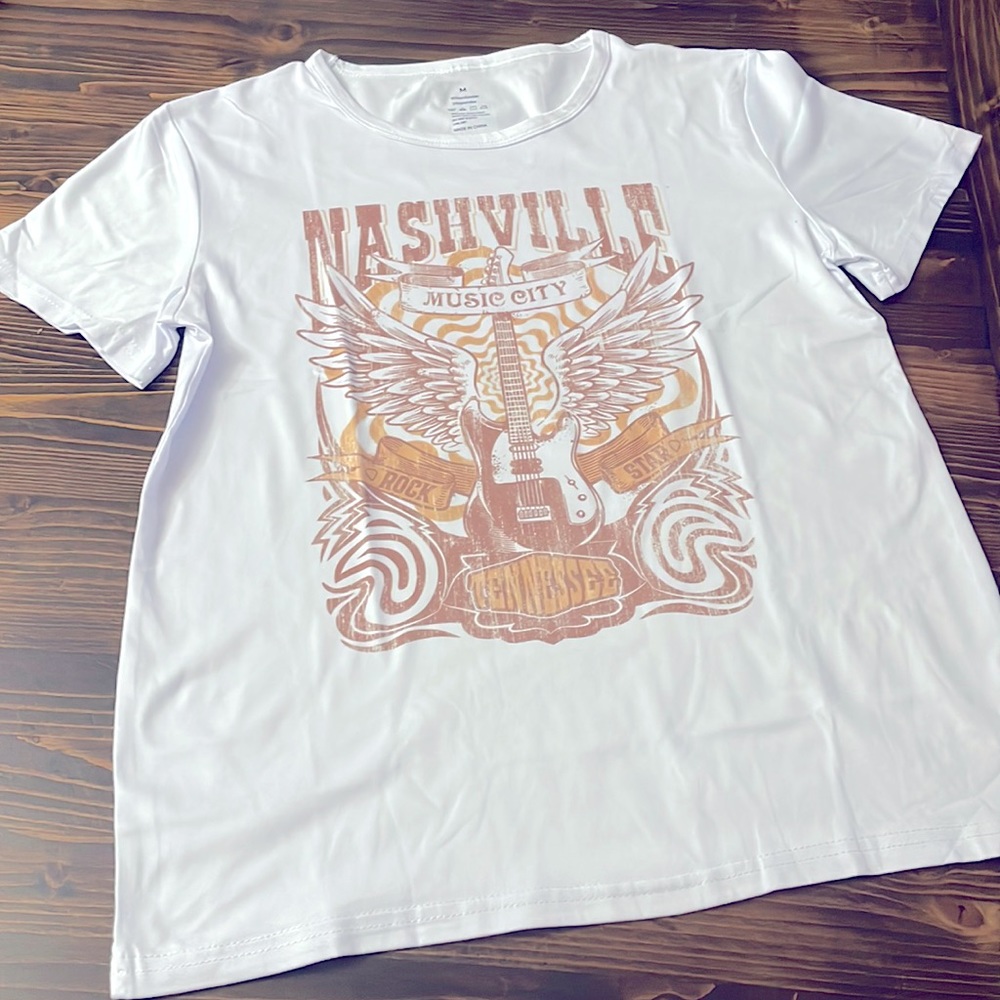 Nashville- Music 🎵 City T- Shirt